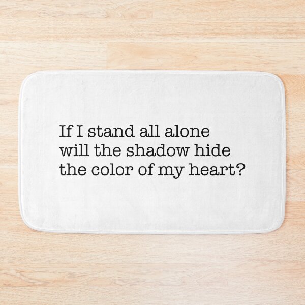 Item preview, Will the shadow hide the color of my heart? (black) designed and sold by didijuca.