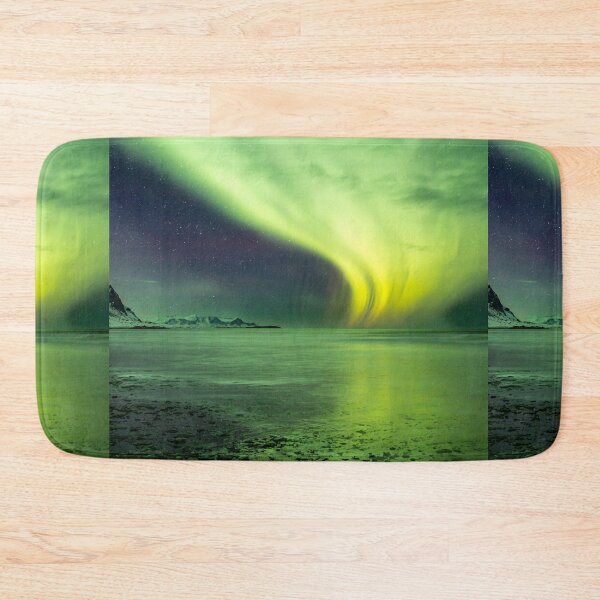Item preview, BEAUTIFUL LIGHT GREEN NORTHERN LIGHTS designed and sold by MJ96-PRO.