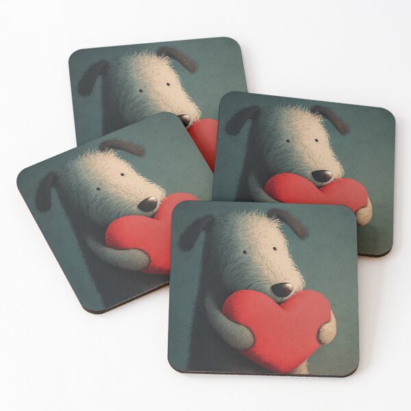 Item preview, Valentine's Day dog designed and sold by NattyCorvus.