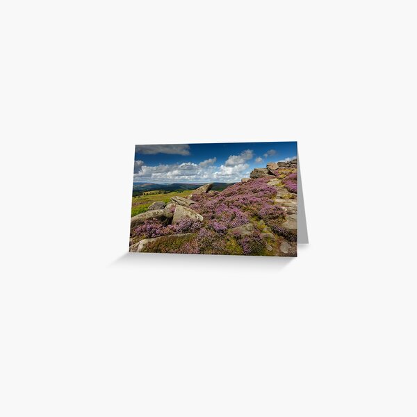 Heather Galore Greeting Card