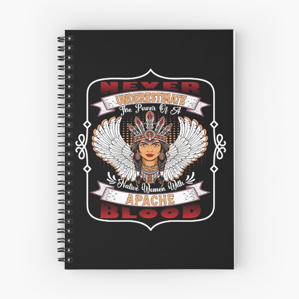 Item preview, Never Underestimate The Power Of A Native Woman With Apache Blood  designed and sold by mixedshop.