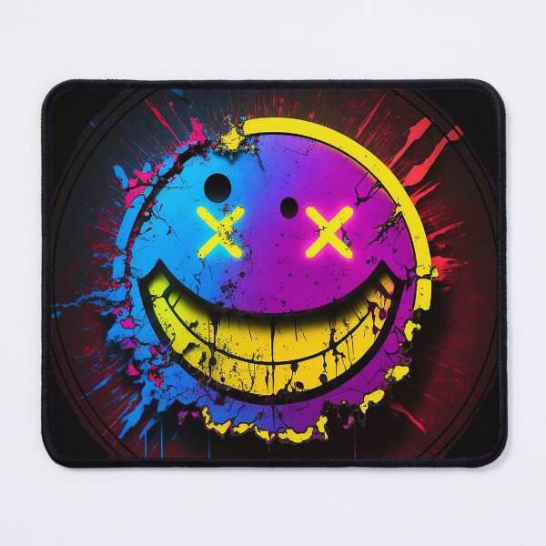 Item preview, Cyberpunk Grinning Face designed and sold by The-Fox-Hole.