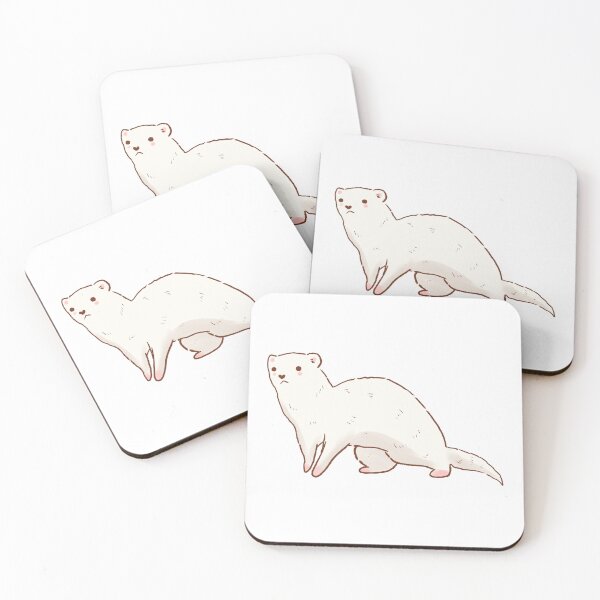 Item preview, Cute Ferret drawing  designed and sold by Mayarart.