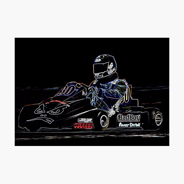 Karting Photographic Print