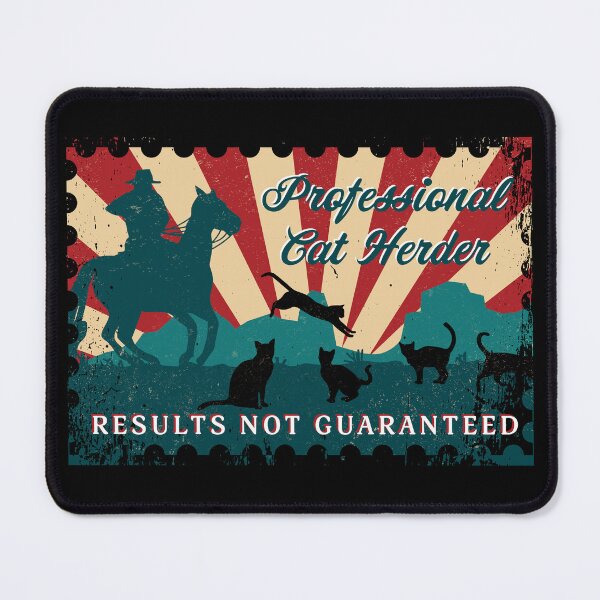 Item preview, Professional Cat Herder - Results not guaranteed - gift for cat lovers designed and sold by gifts-ideas.