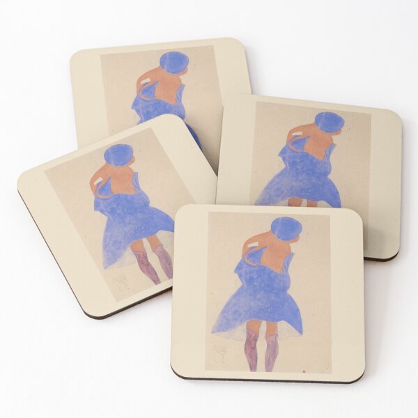 Item preview,  Egon Schiele Standing Girl, Back View  designed and sold by TeeARTHY.