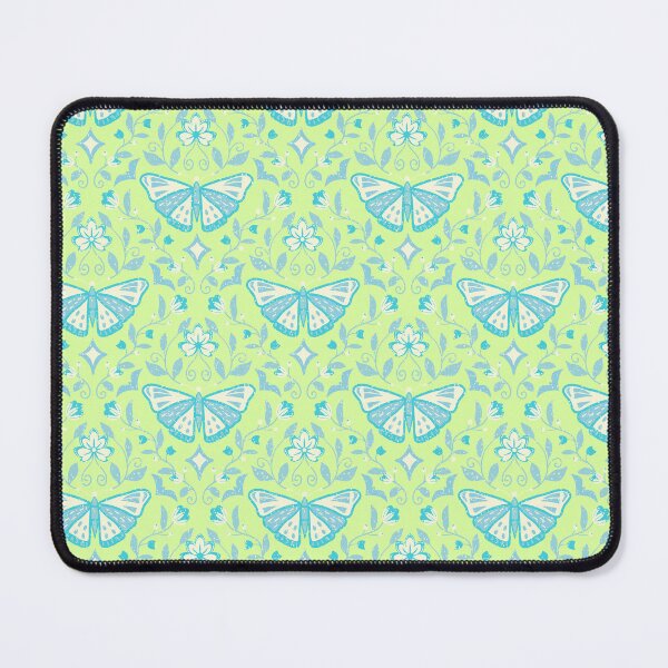 Item preview, pretty blue and green butterfly designed and sold by inkbearblue.