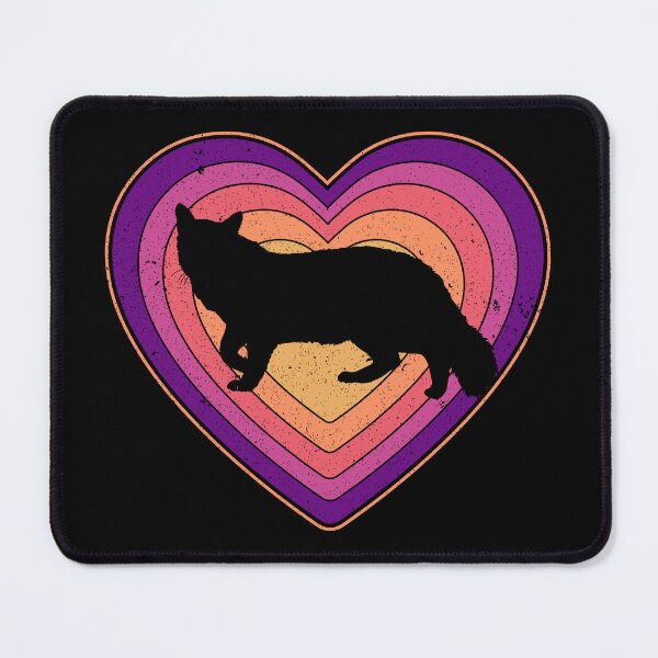 Item preview, Valentine’s Day Cat Vintage Retro Heart designed and sold by AnimalsSpace.