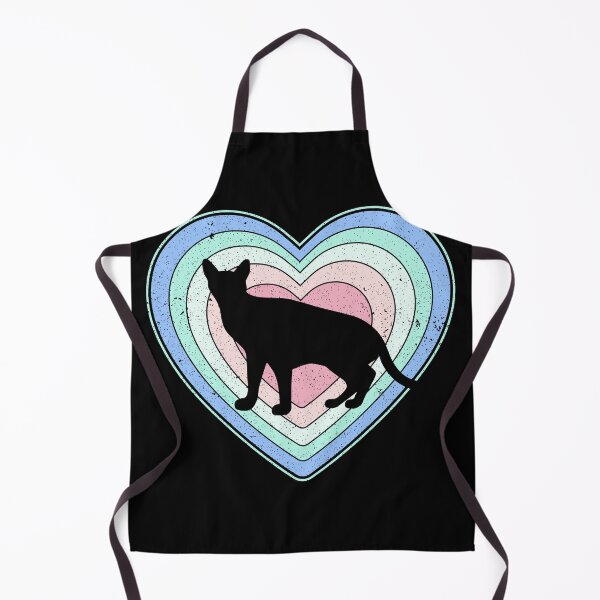 Item preview, Valentine’s Day Cat Vintage Retro Heart designed and sold by AnimalsSpace.