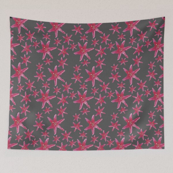 Item preview, Pink Lily Stars designed and sold by SidelineArt.