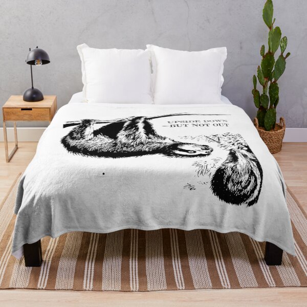 Item preview, UPSIDE DOWN prehistoric three toed sloth from vintage artwork designed and sold by Michael Stewart.