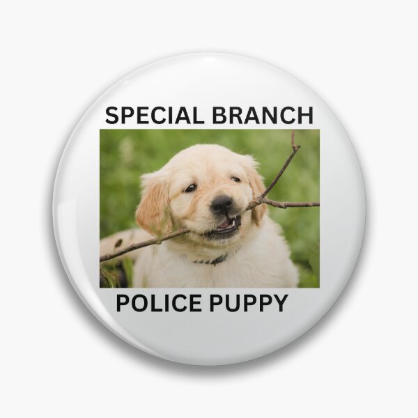 Item preview, Special Branch Police Puppy designed and sold by CannyGoods.