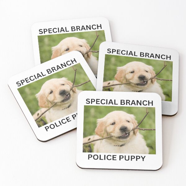 Item preview, Special Branch Police Puppy designed and sold by CannyGoods.