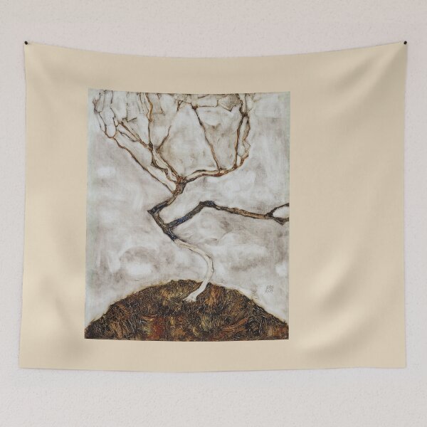 Item preview, Egon Schiele Small Tree in Late Autumn designed and sold by TeeARTHY.