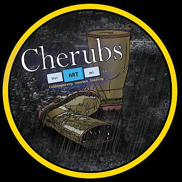 Artwork thumbnail, Cherubs Canadian Premiere Rainboots Pin by Ctrl-ART-Del Theatre