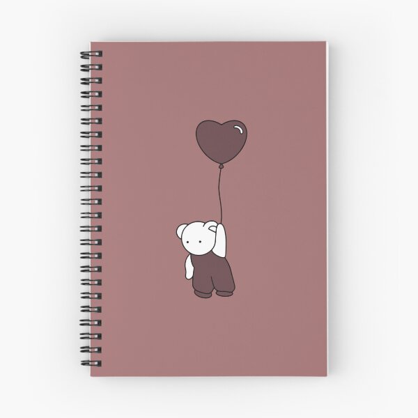 Aperçu de l'œuvre Ours en peluche mignon tient un ballon coeur marron créée et vendue par Roceline.
