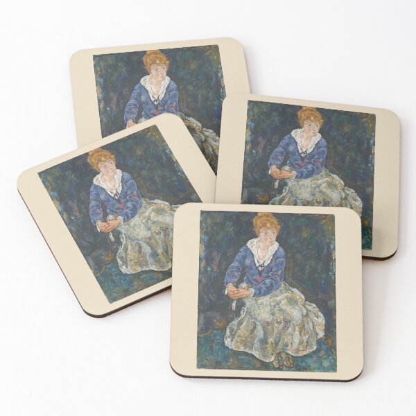 Item preview, Egon Schiele Bildnis der Frau des Künstlers, Edith Schiele designed and sold by TeeARTHY.