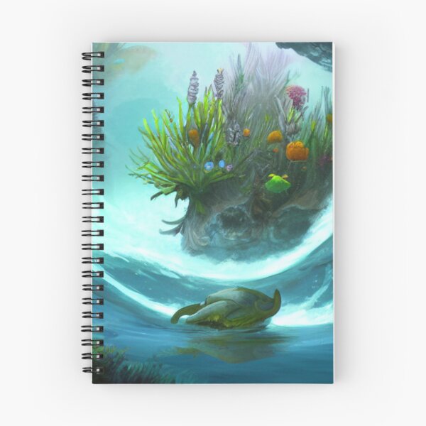 Item preview, Amazing deep water flora and fauna concept art 2 designed and sold by artstore911.