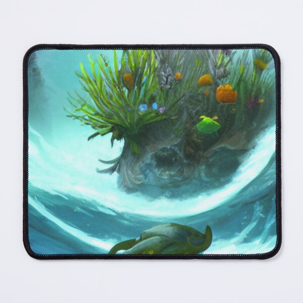 Item preview, Amazing deep water flora and fauna concept art 2 designed and sold by artstore911.