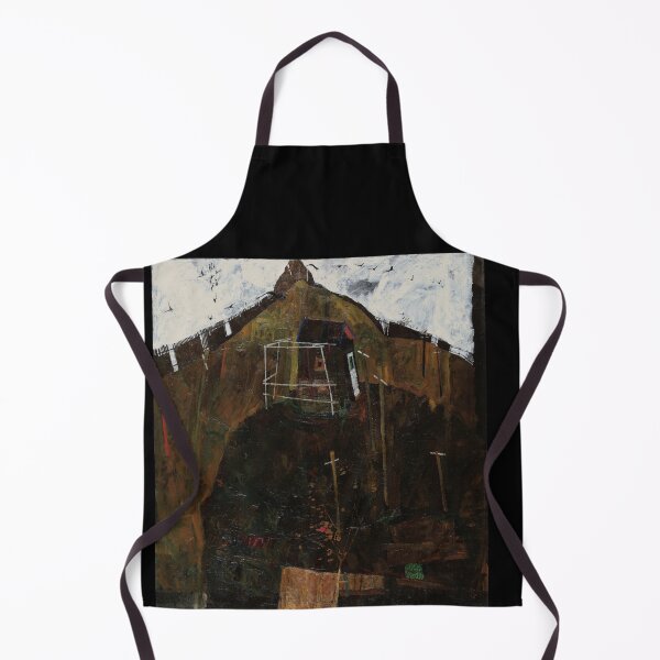 Item preview, Egon Schiele Potted plant (student work) Landscape with raven  designed and sold by TeeARTHY.