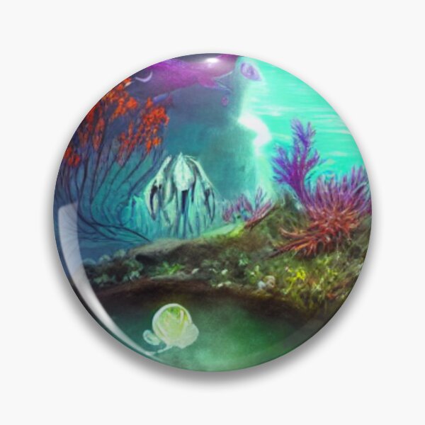 Item preview, Amazing deep water flora and fauna concept art 3 designed and sold by artstore911.
