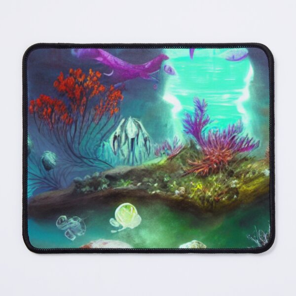 Item preview, Amazing deep water flora and fauna concept art 3 designed and sold by artstore911.