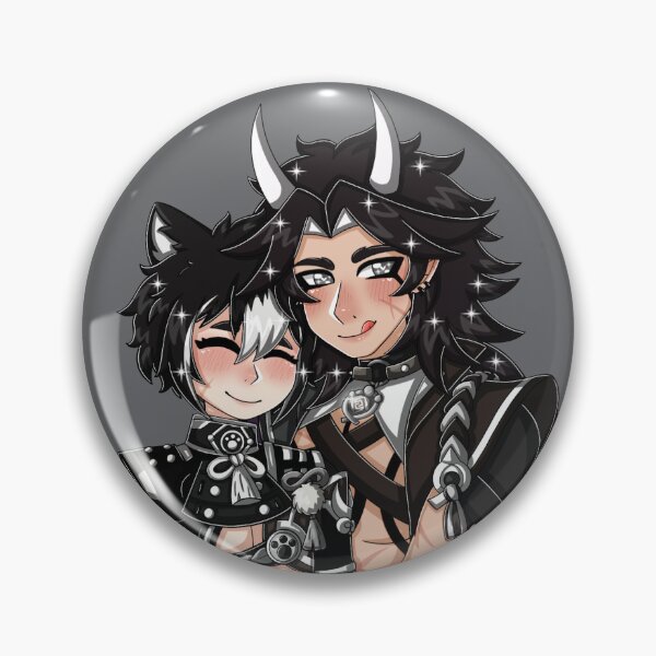 Item preview, Genshin impact Ittorou Arataki Itto x Gorou (alternative version)  designed and sold by Kotokoxii.