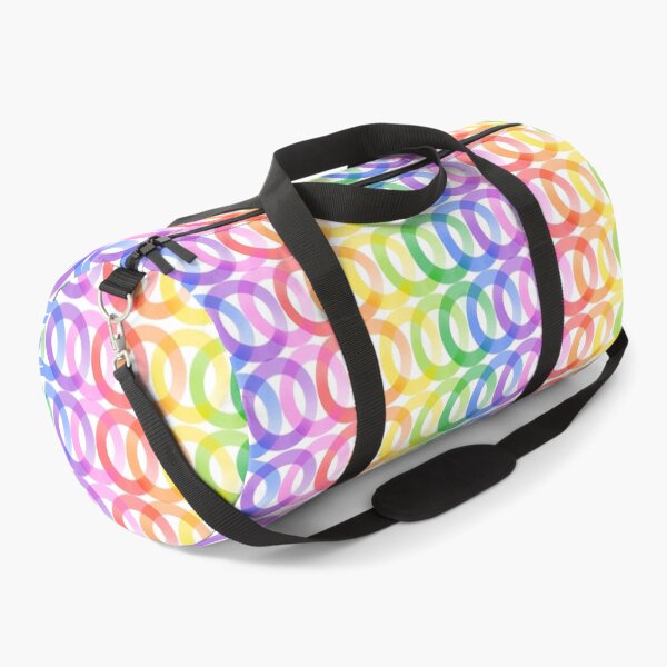 Item preview, Rainbow Rings On White designed and sold by IndigoAndSparks.
