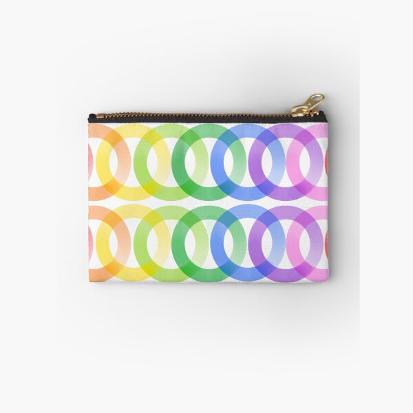 Item preview, Rainbow Rings On White designed and sold by IndigoAndSparks.