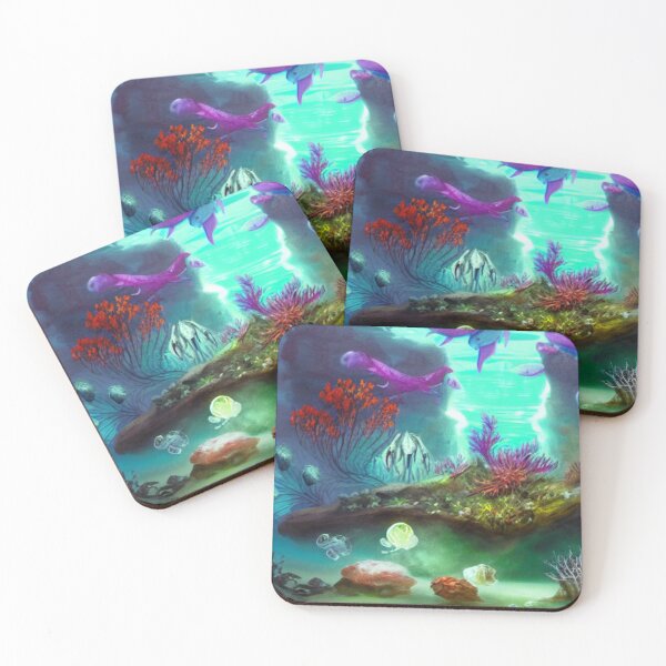 Item preview, Amazing deep water flora and fauna concept art 3 designed and sold by artstore911.