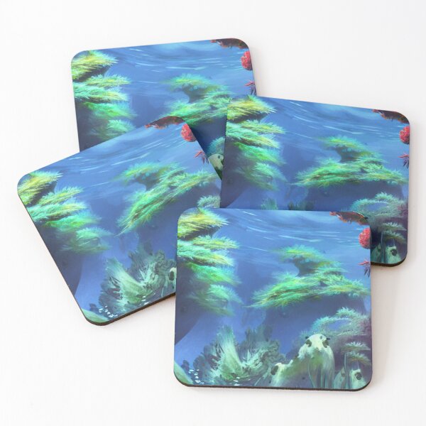 Item preview, Amazing deep water flora and fauna concept art 4 designed and sold by artstore911.