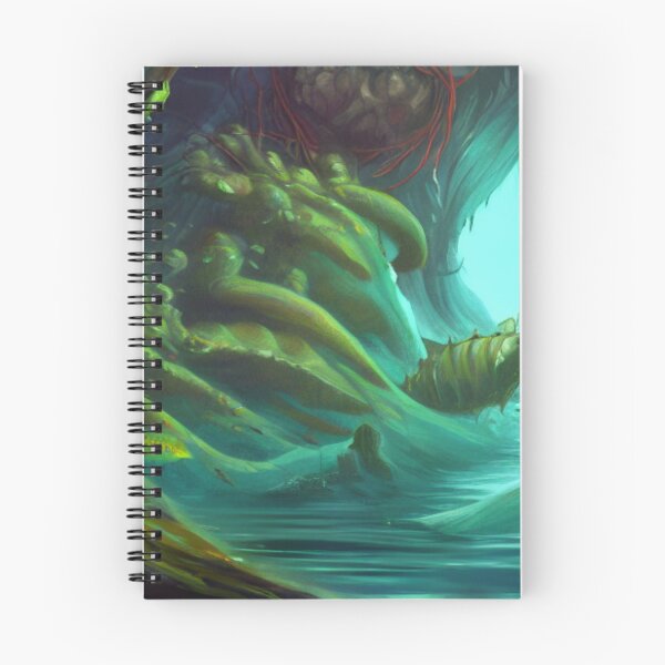 Item preview, Amazing deep water flora and fauna concept art 12 designed and sold by artstore911.