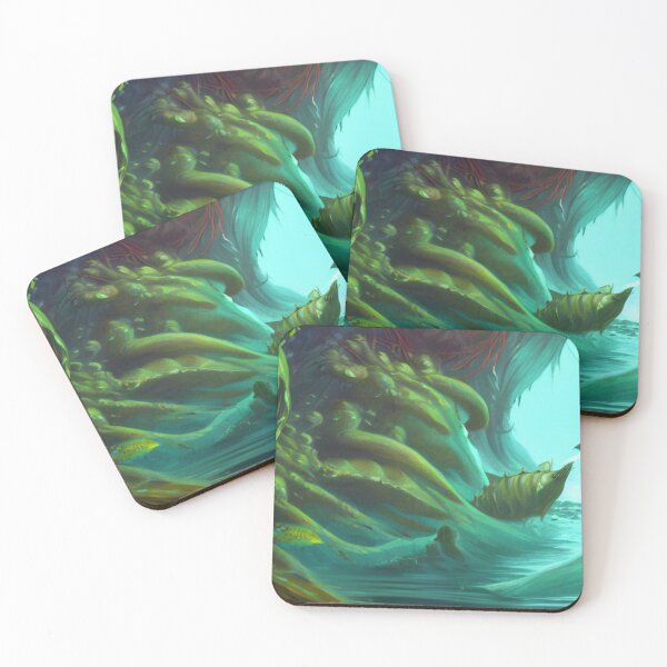 Item preview, Amazing deep water flora and fauna concept art 12 designed and sold by artstore911.