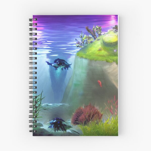 Item preview, Amazing deep water flora and fauna concept art 13 designed and sold by artstore911.