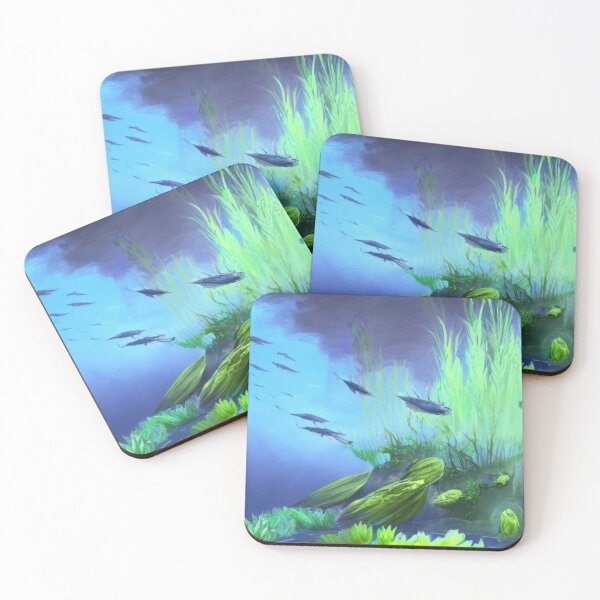 Item preview, Amazing deep water flora and fauna concept art 15 designed and sold by artstore911.