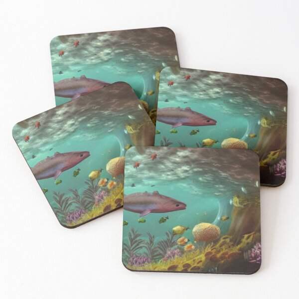 Item preview, Amazing deep water flora and fauna concept art 18 designed and sold by artstore911.