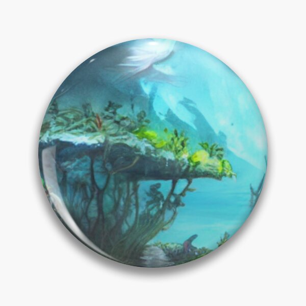 Item preview, Amazing deep water flora and fauna concept art 23 designed and sold by artstore911.