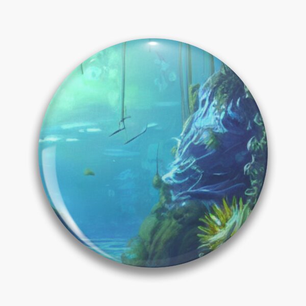 Item preview, Amazing deep water flora and fauna concept art 24 designed and sold by artstore911.