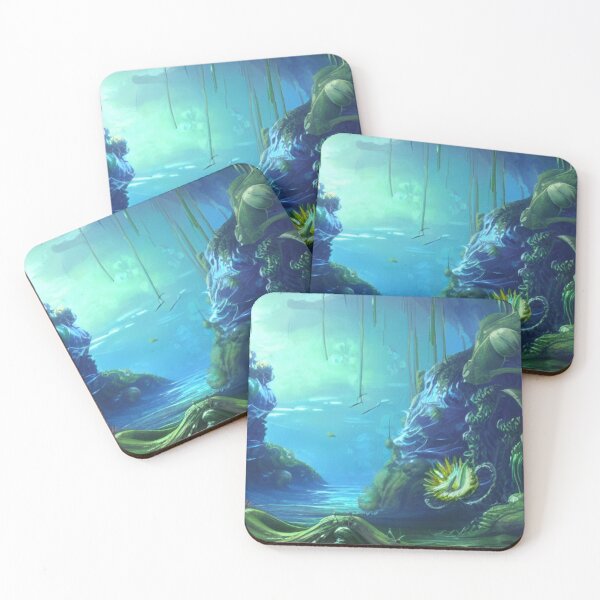 Item preview, Amazing deep water flora and fauna concept art 24 designed and sold by artstore911.