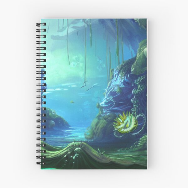 Item preview, Amazing deep water flora and fauna concept art 24 designed and sold by artstore911.