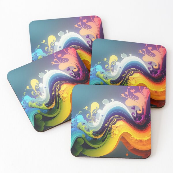 Item preview, Rainbow Splash Wave designed and sold by KeeganCreations.