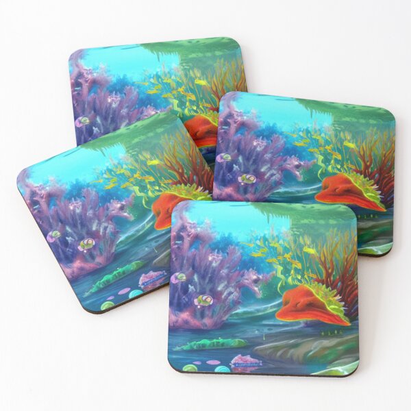 Item preview, Amazing deep water flora and fauna concept art 28 designed and sold by artstore911.