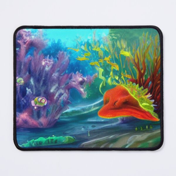 Item preview, Amazing deep water flora and fauna concept art 28 designed and sold by artstore911.
