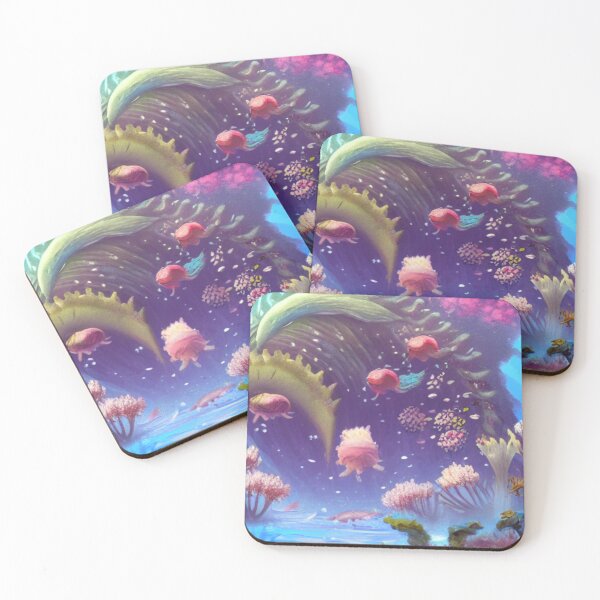 Item preview, Amazing deep water flora and fauna concept art 30 designed and sold by artstore911.