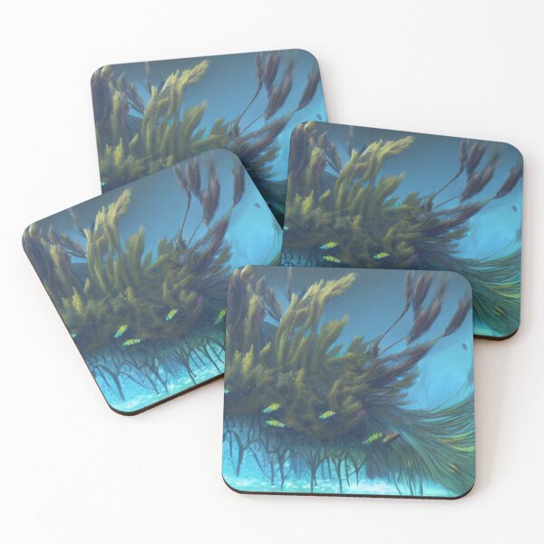 Item preview, Amazing deep water flora and fauna concept art 33 designed and sold by artstore911.