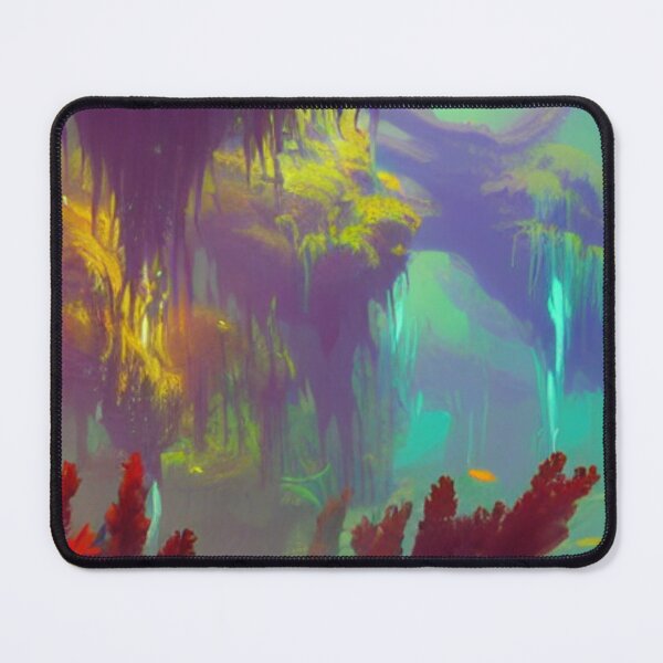 Item preview, Amazing deep water flora and fauna concept art 35 designed and sold by artstore911.