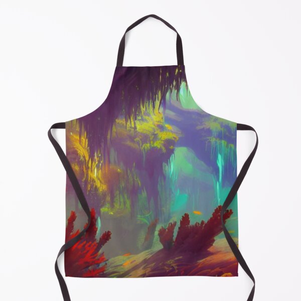 Item preview, Amazing deep water flora and fauna concept art 35 designed and sold by artstore911.