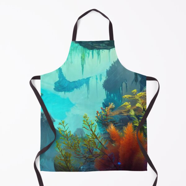 Item preview, Amazing deep water flora and fauna concept art 36 designed and sold by artstore911.