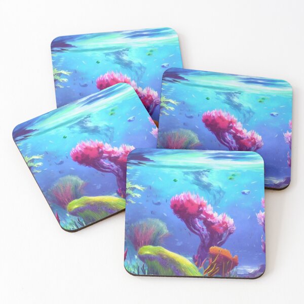 Item preview, Amazing deep water flora and fauna concept art 39 designed and sold by artstore911.