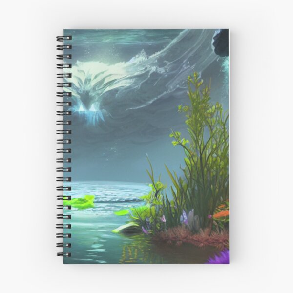 Item preview, Amazing deep water flora and fauna concept art 40 designed and sold by artstore911.